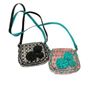 VERA BRADLEY Frills Collection Youth Purses